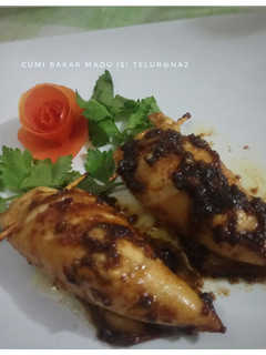 Foto resep Cumi bakar madu isi telur