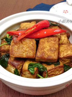 醬燒塔香豆腐 的食譜成品照片
