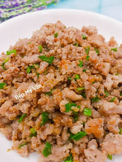 Hình của món Thịt băm rang mặn ngọt.