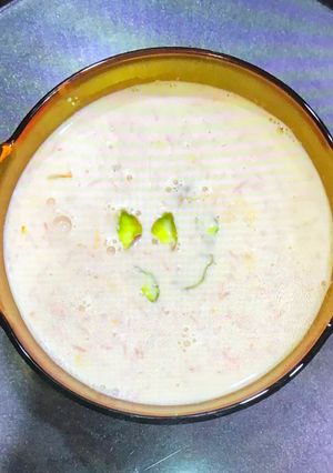 A picture of Carrot  Dessert  (Kheer).