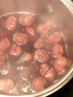 Una foto de Castañas cocidas al vino
