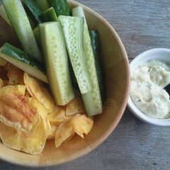 Garlic Creem Cheese Dip A picture of Garlic Creem Cheese Dip.