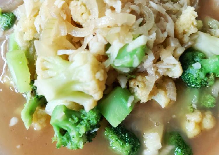 Langkah Mudah untuk Membuat Ca bunga kol dan brokoli, Bikin Ngiler