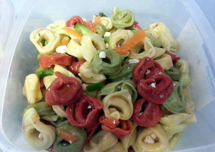 Steps to Make Perfect Tortellini salad