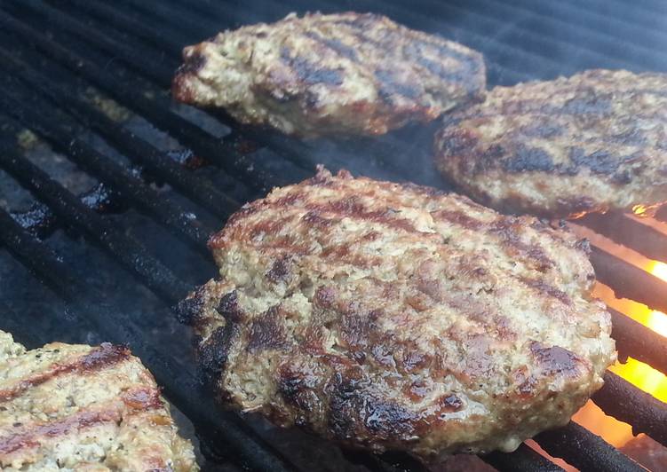 Recipe of Super Quick Homemade Grilled Burgers at their finest!