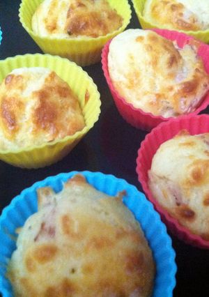 A picture of Ham And Cheese Cupcakes.