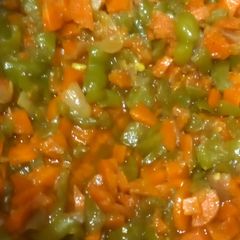 Carrot with Shimla Mirch 🥕🫑🫑 A picture of Carrot with Shimla Mirch 🥕🫑🫑.