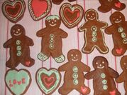 A picture of molasses cookie