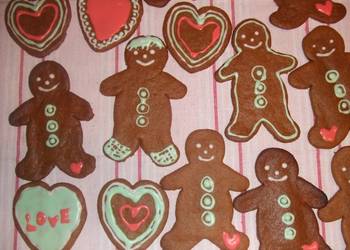 Fresh, Making Recipe Christmas Gingerbread Men Very Delicious