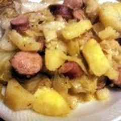 A picture of Miss Mimmy's Old Dutch Pot (fried cabbage).