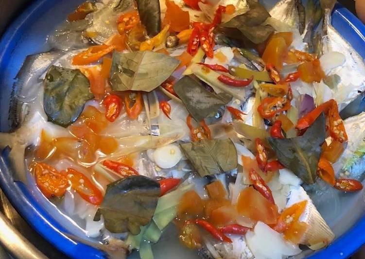 Resep Baru Steamboat kerapu putih sauce labu Ala Warung