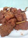 Gepuk daging sapi