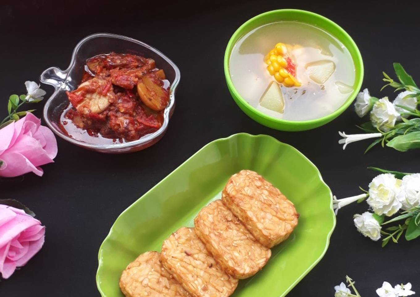 Sayur acar Betaui lan mrico ginkgo goreng