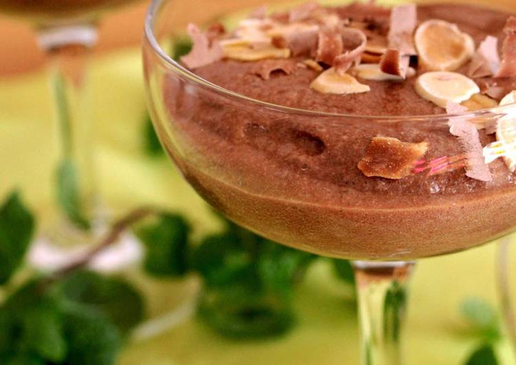 Only Two Ingredients. Mama's Chocolate Mousse
