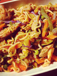 A picture of Chicken Chow Mein.