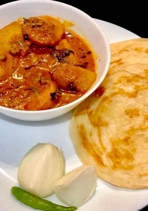 ক্ষীর দম আলু (Kheer Dom aloo recipe in Bengali) রেসিপির প্রধান ছবি