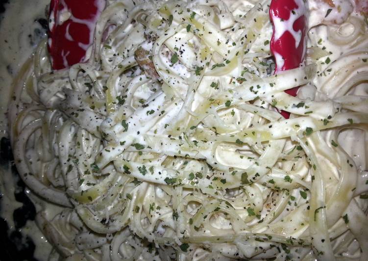 Recipe of Perfect Fettucine Alfredo