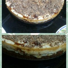 A picture of Nescafe pudding cake.