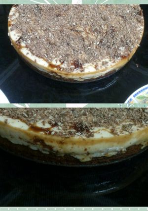A picture of Nescafe pudding cake.