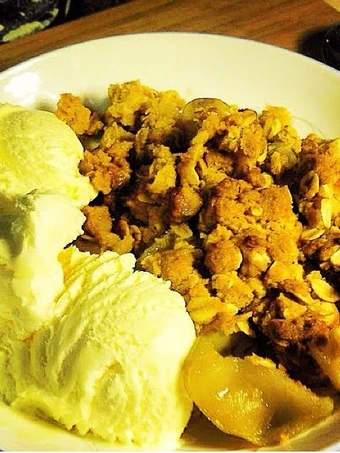 Recipe Apple Crumble which So Delicious
