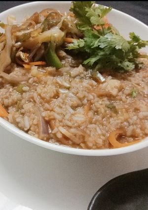 A picture of Chinese khichadi.