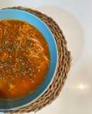 Sopa harira tradicional marroquí