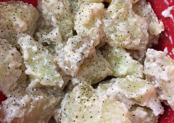 Recipe: Delicious Zingy potato salad