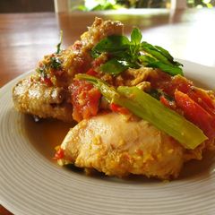 A picture of Chicken Woku.