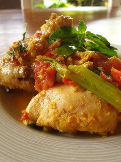 A picture of Chicken Woku.
