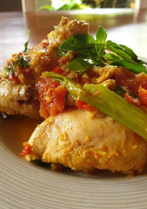 A picture of Chicken Woku.