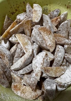 Foto resep Potato wedges (frozen)