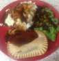 Recipe Steak Pie, Mash Potatoes, Peas &amp; Thick Gravy. Yummy and Easy! 😀😊 the So Delicious Tasty