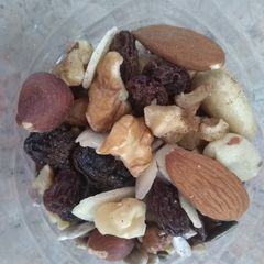 A picture of Mixed nuts - a great snack.