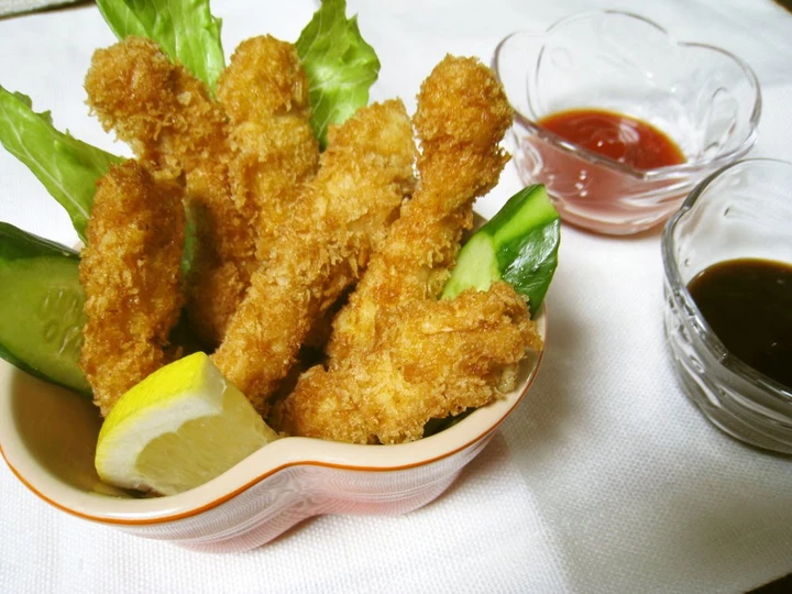 Recipe Simple & Hospitable ✿ Fried Chicken Tenderloin Sticks ✿ the Delicious Perfect