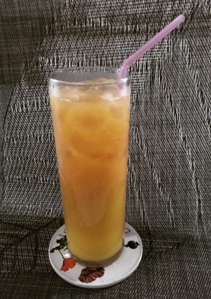 Una foto de Granizado líquido de mango