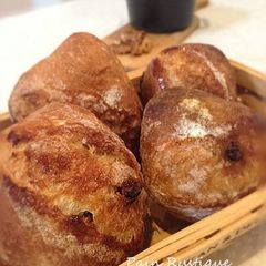 A picture of Walnut and Caramel Pain Rustique With Natural Bread Starter.