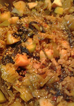 A picture of Pickled rice.