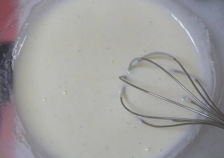 Steps to Make Speedy Easy White Sauce in 5 Minutes