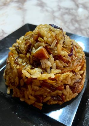 Una foto de Arroz negro