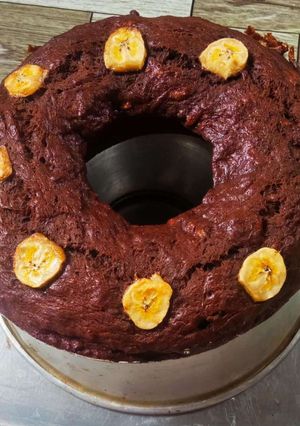 Foto resep Brownies pisang cokelat/ Banana bread
