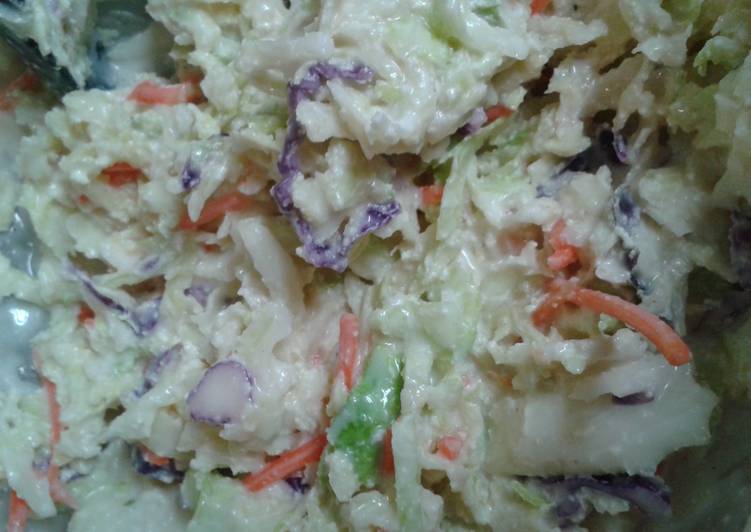 Simple Way to Prepare Award-winning Coleslaw