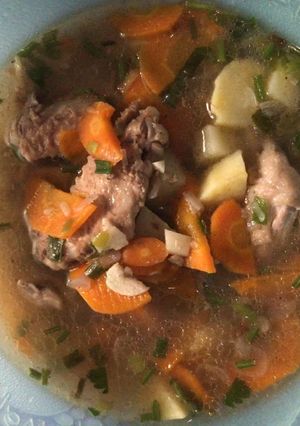Foto resep Sup Ayam Ala Anak Kost