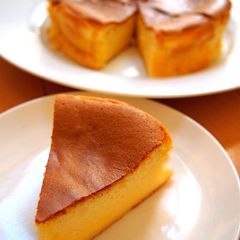 A picture of Not Steamed- Easy Pancake Mix Soufflé Cheesecake.
