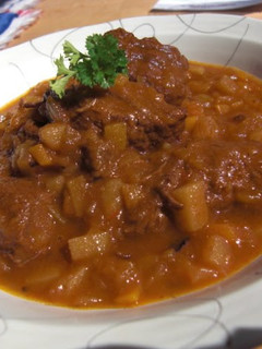 A picture of German Goulash.