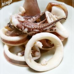 A picture of Prepping Squid.