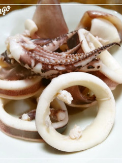 A picture of Prepping Squid.