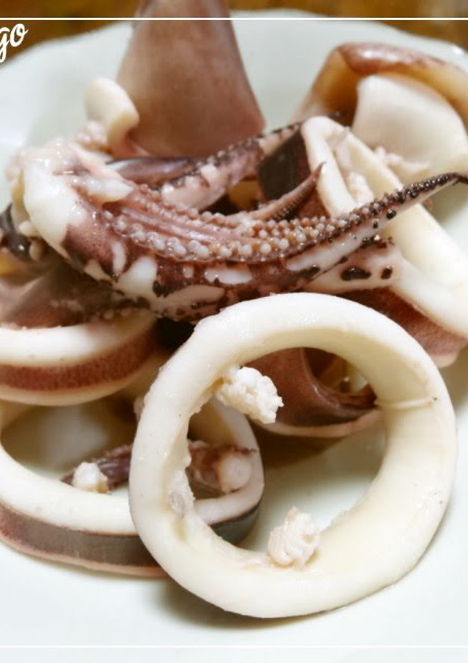 A picture of Prepping Squid.