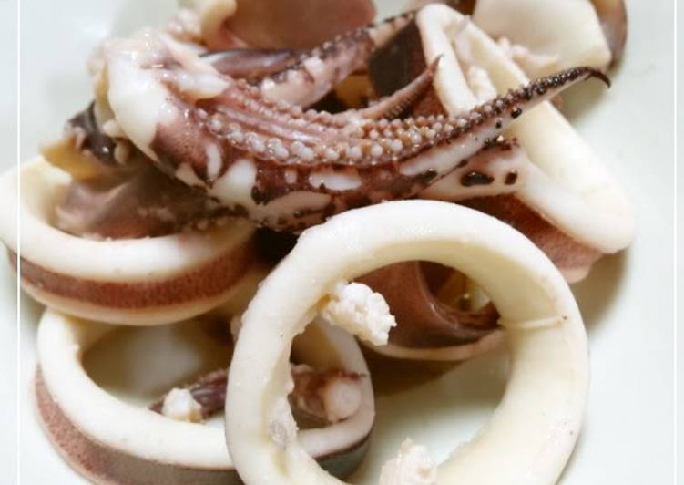 Recipe of Perfect Prepping Squid