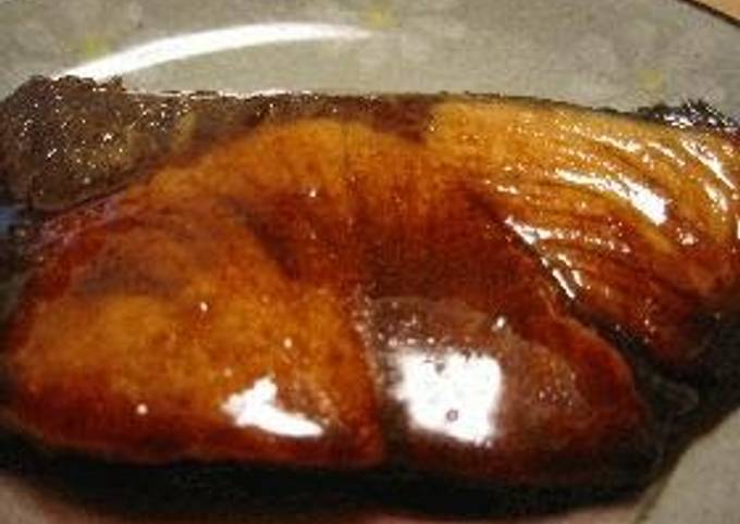 Delicious Buri (Amberjack) Teriyaki