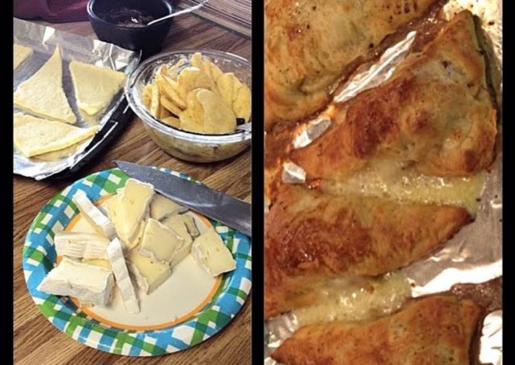 How to Prepare Perfect Turkey, Brie &amp; Apple Pockets